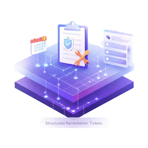 Illustration representing reactive and unstructured patch remediation